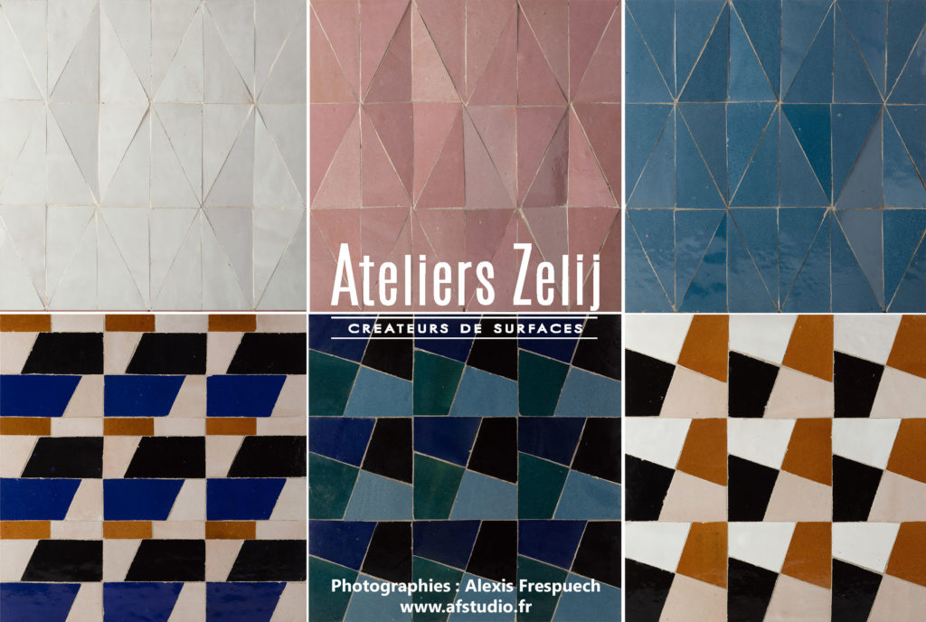 photos pour les ateliers Zelij